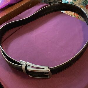 Compact Click Men's Black Belt 37”